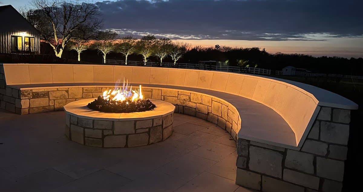 Evening drives to the fire pit